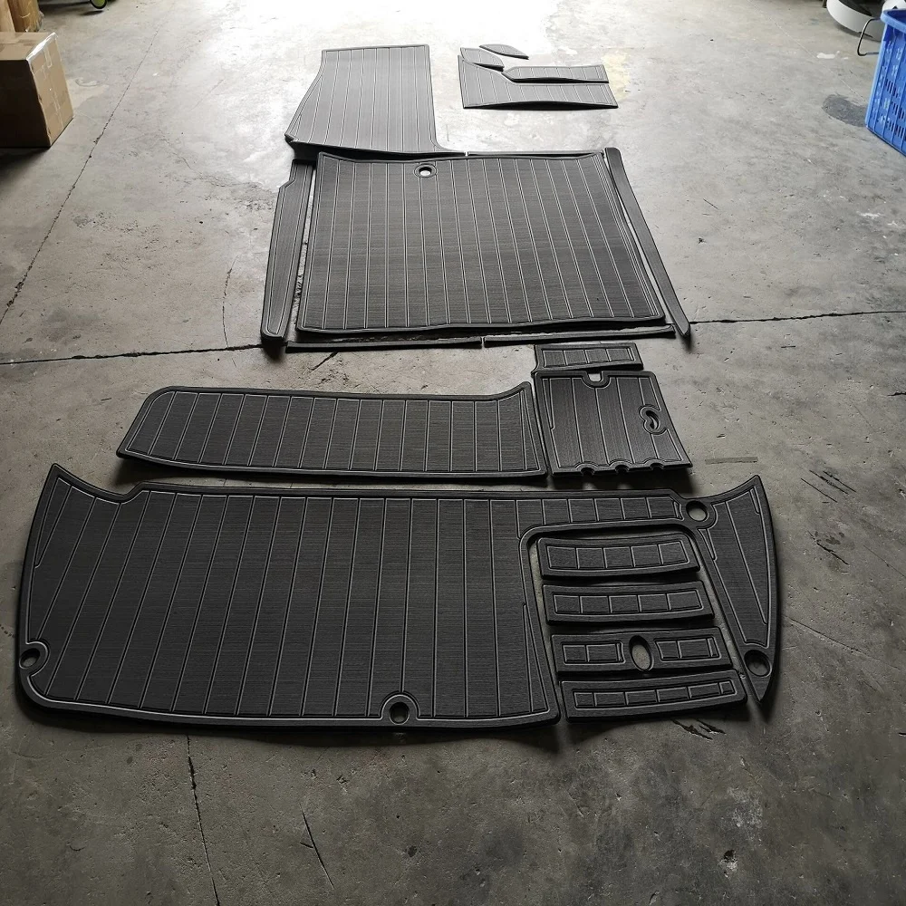 

Swim Platform Cockpit Boat EVA Faux Foam Teak Deck Floor Pad For Boat 2001 Crownline 242