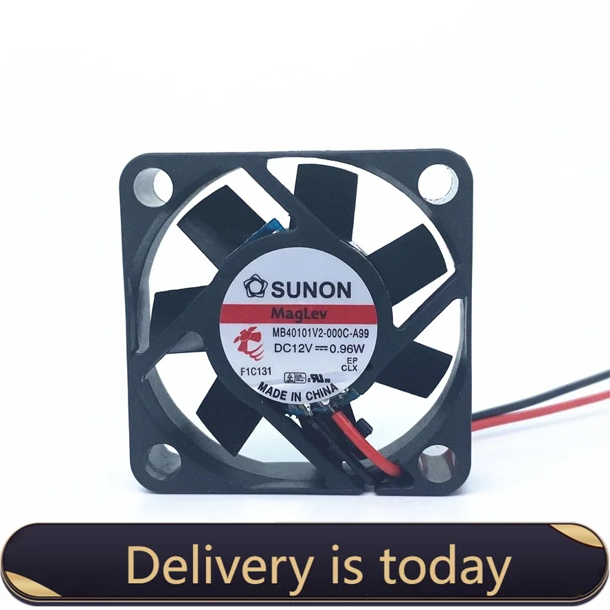 SUNON Maglev 4010 40MM 40x40x10MM Cooling Fan 4CM MB40101V2-000C-A99 DC12V 0.96W For 3D Printer North Bridge Chip Fan 2pin