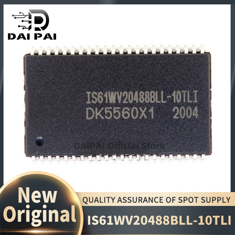 (1piece)100% New original IS61WV20488BLL-10TLI IS61WV20488BLL IS61WV20488 TSOP-44 Chipset