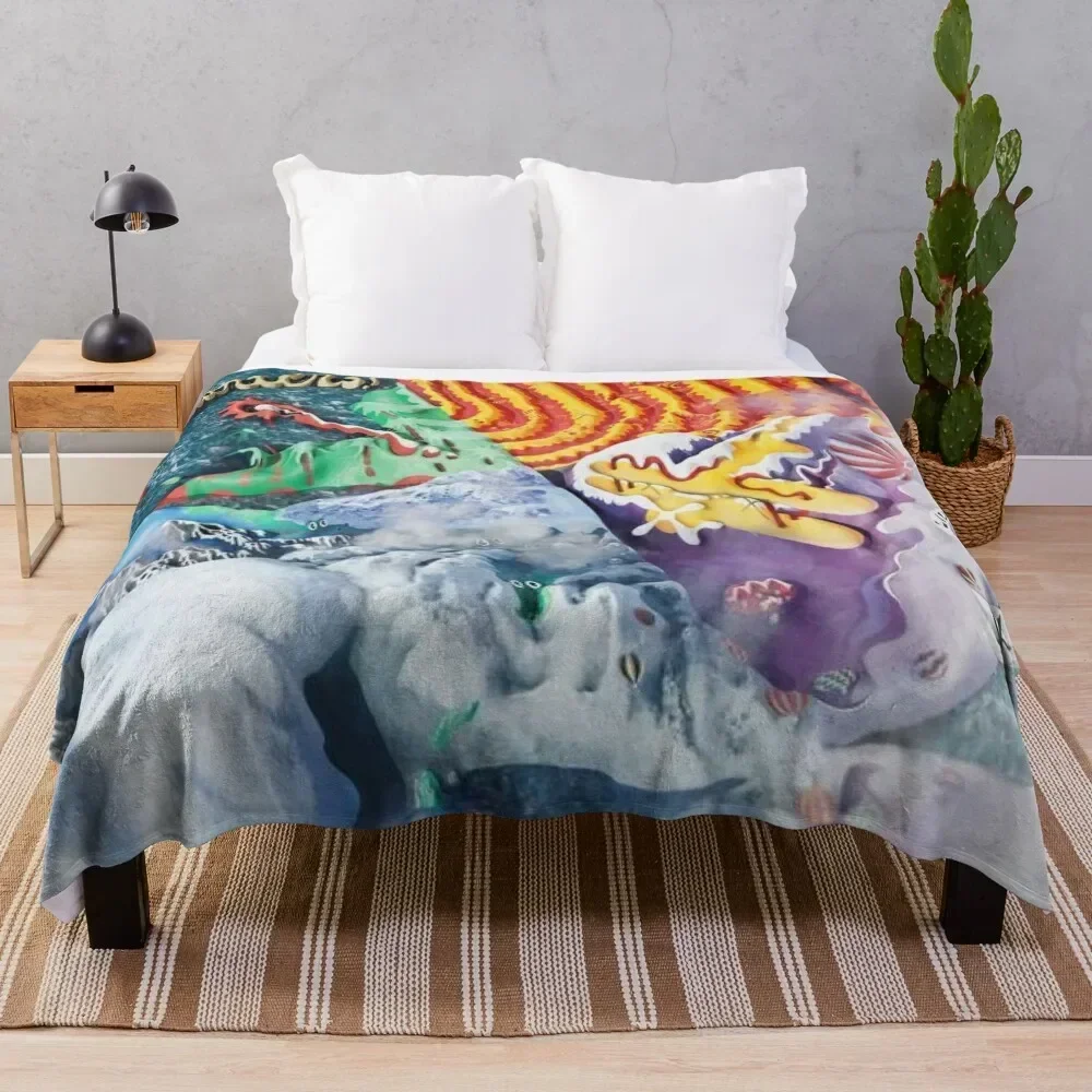 

Quarters! - King Gizzard And The Lizard Wizard Throw Blanket Soft Warm Blanket Gift for Men Women Adults