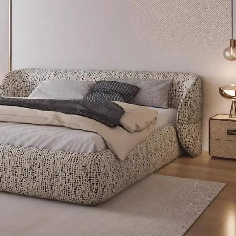 Modern Duver Double Bed Luxury Australia Normal Wooden Adults Double Bed Size Style Floating Cama Matrimonial Furniture For Home