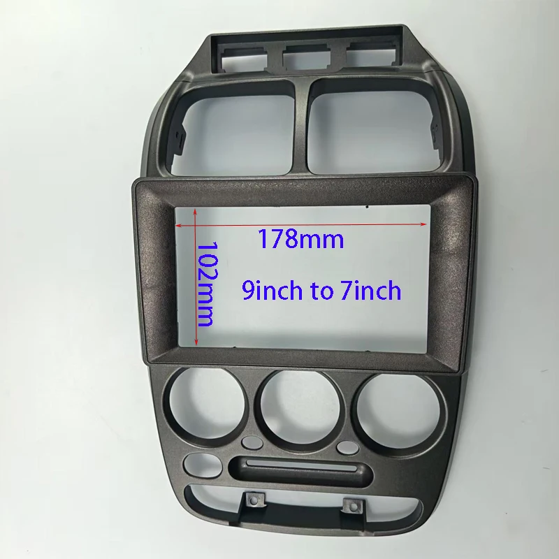 For Hyundai Accent Verna 1999-2005 (7/9 Inch) Car Frame Fascia Adapter Android Radio Dash Fitting Panel Kit