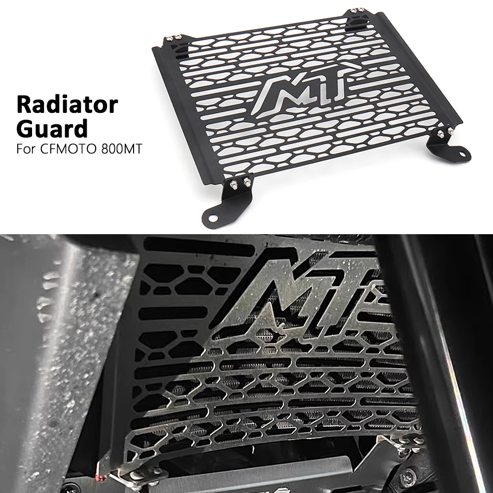 

New Motorcycle Accessories Black Radiator Guard Protector Grille Cover For CFMOTO 800MT 800mt 800 MT 2021 2022 2023