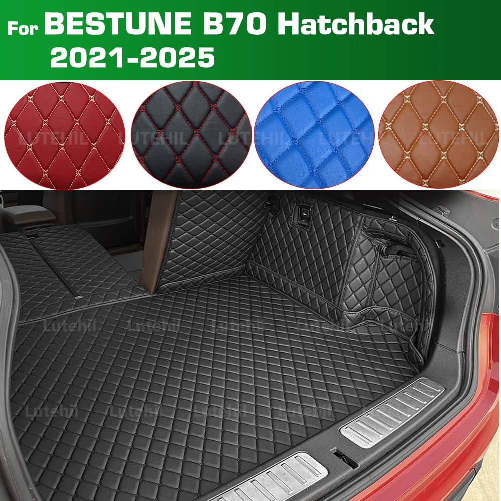 

For BESTUNE B70 Hatchback 2021-2025 24 23 22 Auto Full Coverage Trunk Mat Car Protective Pad Cargo Liner Interior Accessories