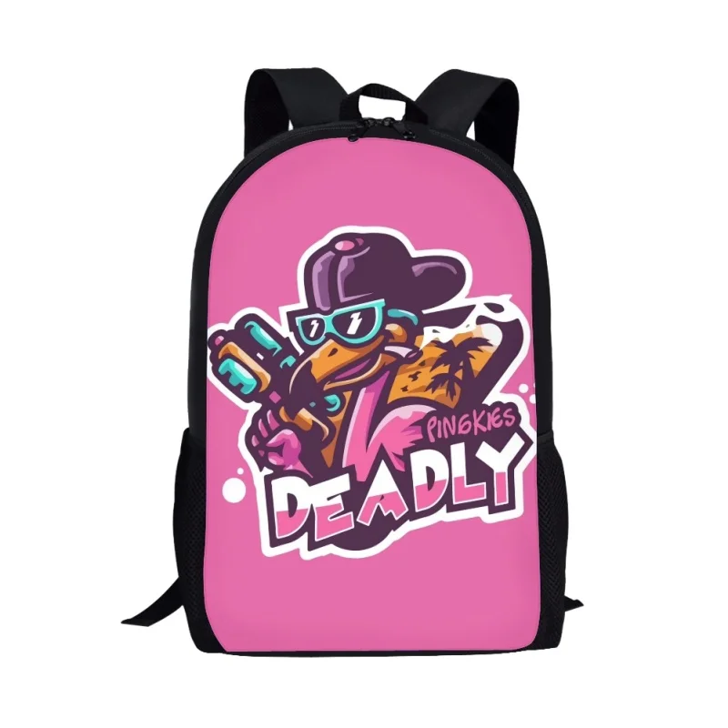 Cartoon Graffiti Pattern Print Backpack Girls Boys Students School Bag Teenager Daily Casual Backpack Woman Man Travel Rucksacks