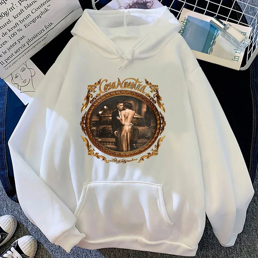 Rauw Alejandro Coca Nuestra bluza z kapturem Retro damskie bluzy estetyczna jesienno-zimowa dla kochanka prezenty pulower bluza Vintage