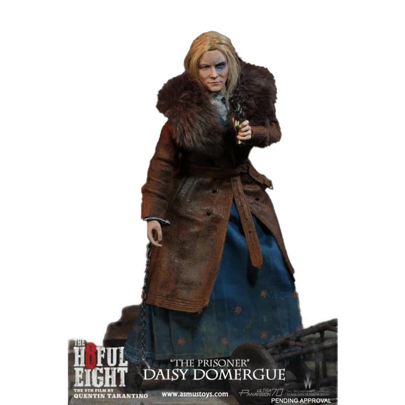 In Stock Original ASMUS TOYS 1/6 The Hateful Eight Daisy Domergue Soldier Character Model Art Collection Toy Gift