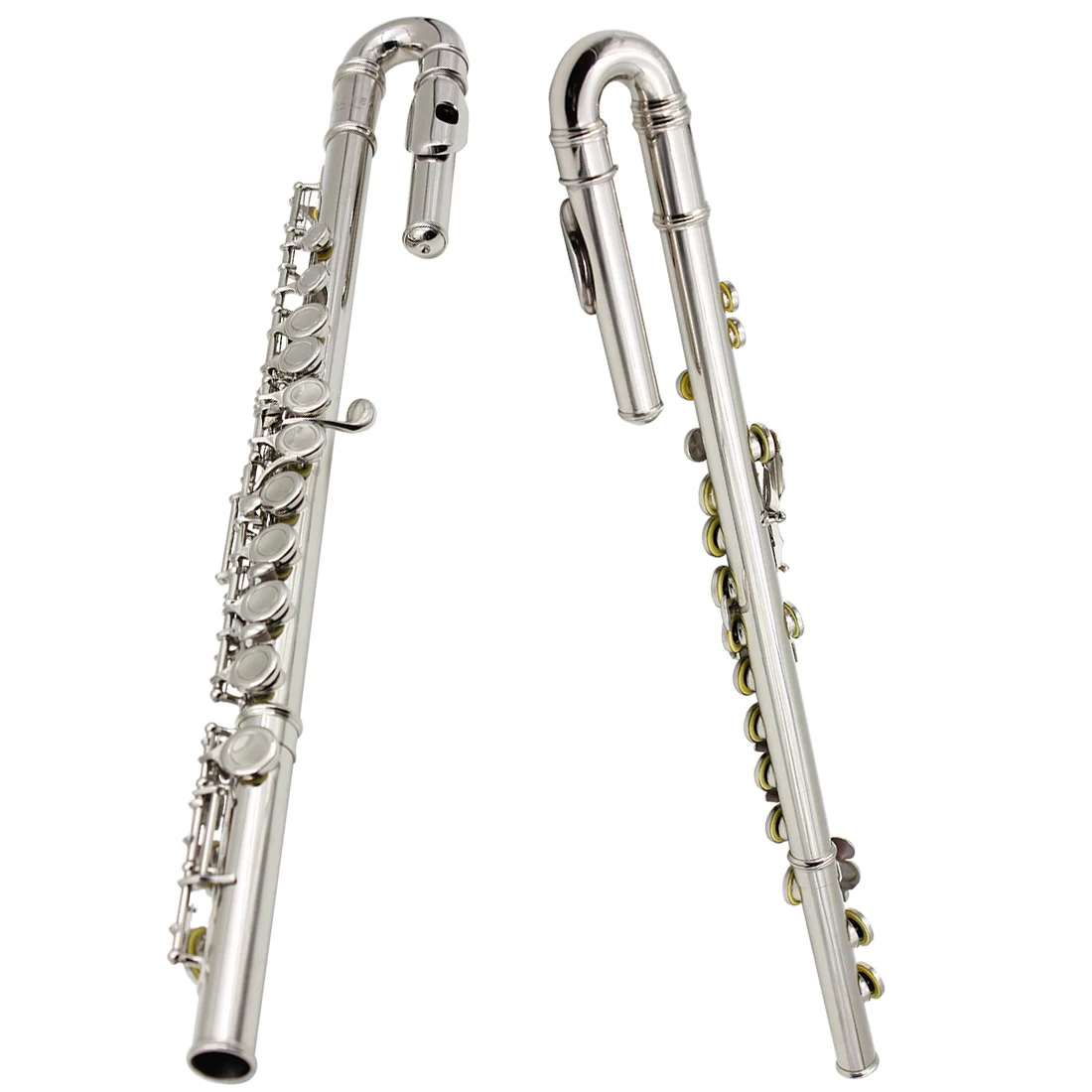 SLADE Children's Bent pipe Flute 16 Hole Standard Finger U-shaped Bent Pipe Designed for Children to Easily Learn Flute