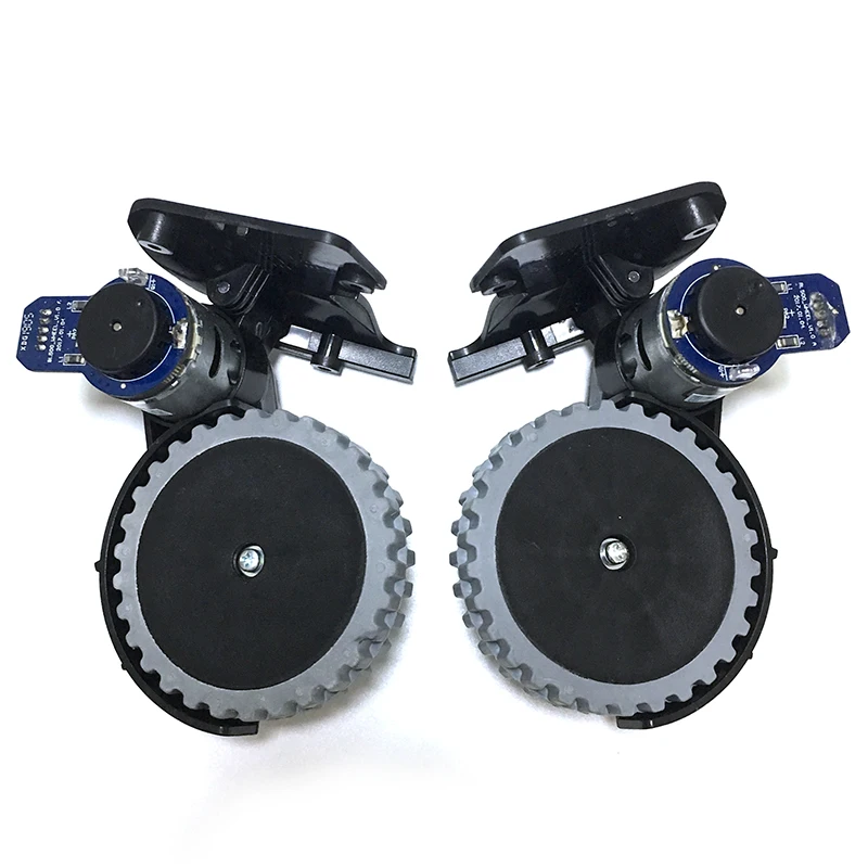 العجلة اليمنى اليسرى مع محرك لملحقات أجزاء المكنسة الكهربائية الروبوتية REDMOND RV-R500