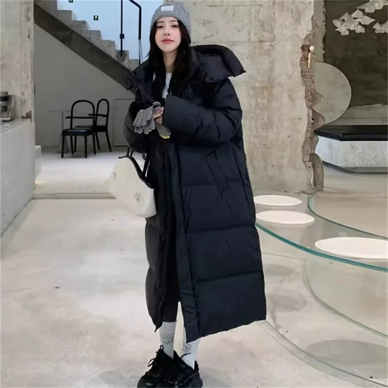 2025秋冬ジャケット レディース ゆったり 厚手 暖かい パーカー ダウンコットン 中綿ジャケット 韓国風 ロングコート