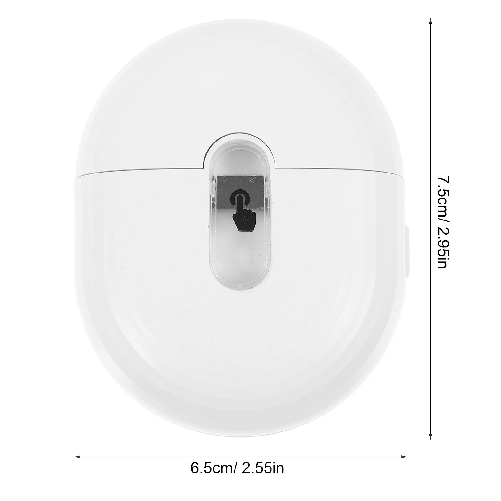 ماكينة تشذيب أظافر كهربائية أوتوماتيكية للرضع وكبار السن، مادة قوية، عملية سلسة تمنع الأوساخ