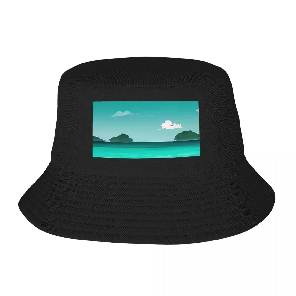 Un paradis paisible : une escapade en pleine nature sur une île tropicale isolée. Chapeaux de pêcheur, chapeaux Panama pour hommes, chapeaux de pêcheur, casquettes de pêche pour la plage, Buc.