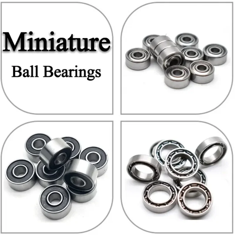 Deep groove miniature ball bearing Inch size ball bearing 4.763*12.7*4.98MM