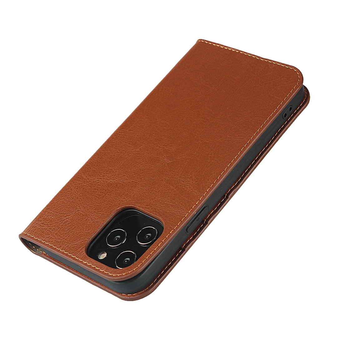 Premium Leather Case for iPhone 11 12 Mini Pro Max 5 5s SE 2020 6 7 8 6s Plus Xs Max XR X Wallet Cover Case card holder cowhide