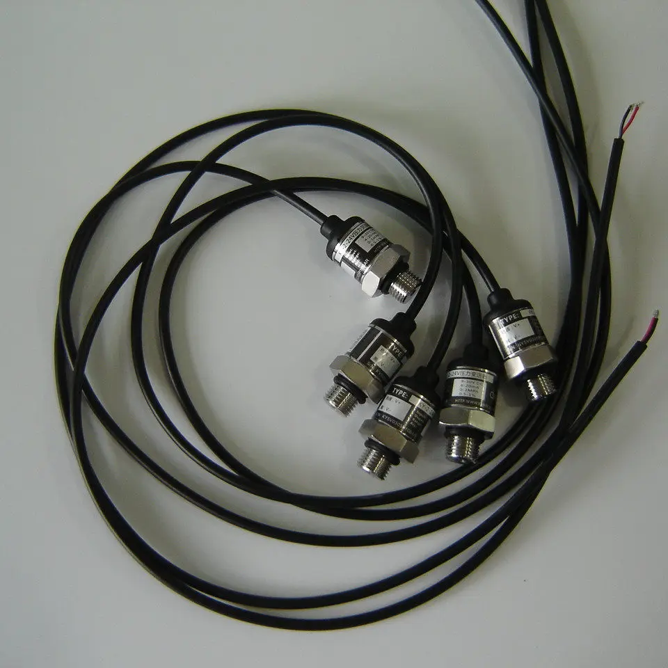 Stainless Steel Molded Case Lead Type IoT Pressure Sensor, Three-wire 0-1.6 MPa Pressure Transmitter