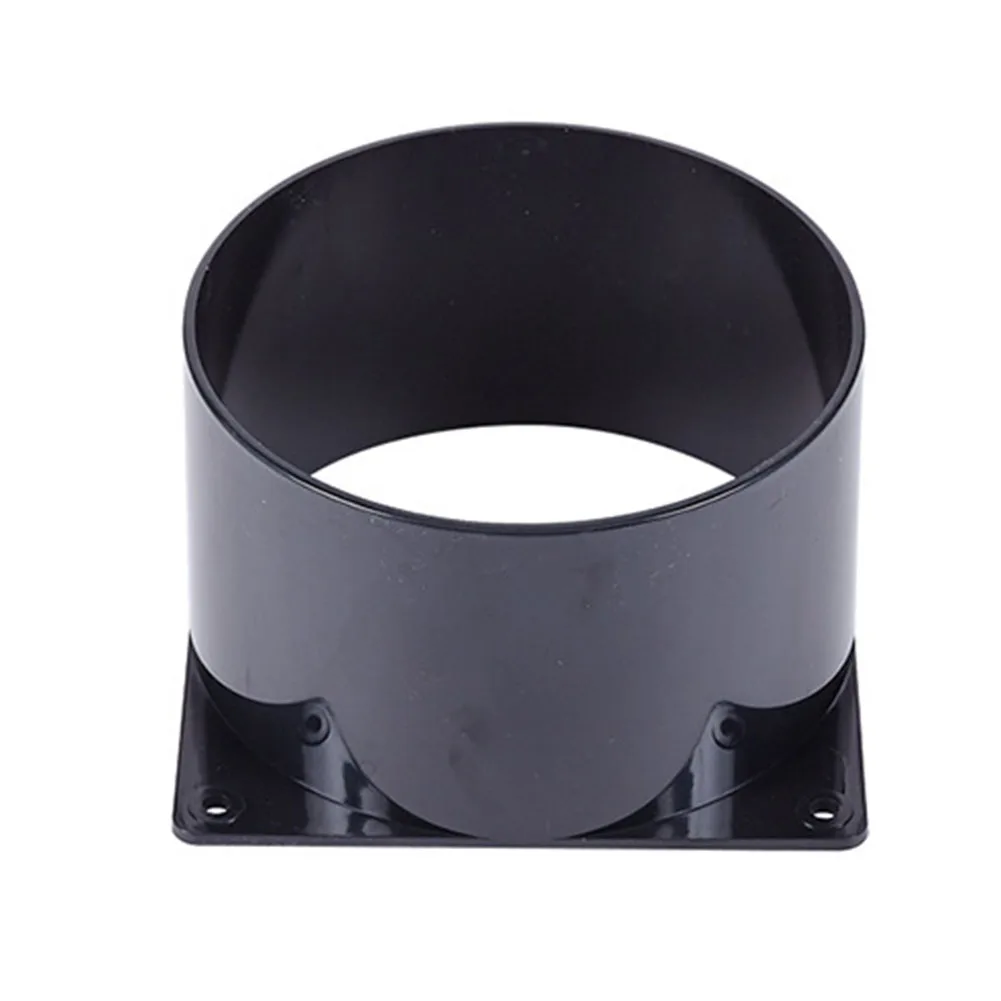 1pc Flange Connector 75-120MM ABS  Air Ventilation Adapter Wall Flange Connector Pipe Air Ducting Connection Exhaust Outlet