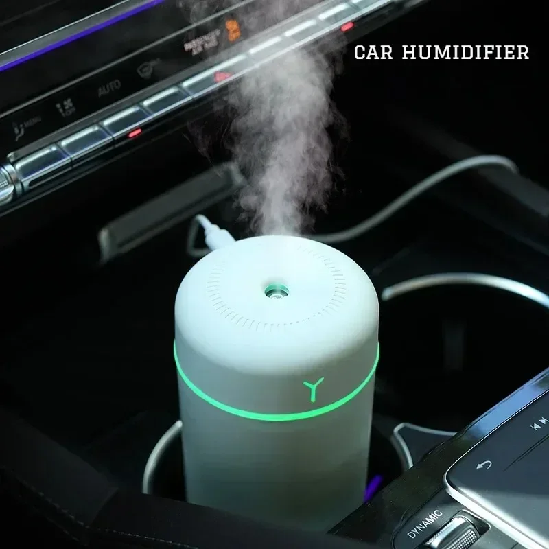 加湿器ミニオイルディフューザー USB 空気加湿器エッセンシャルオイルディフューザー車清浄機ナイトランプデスク寝室