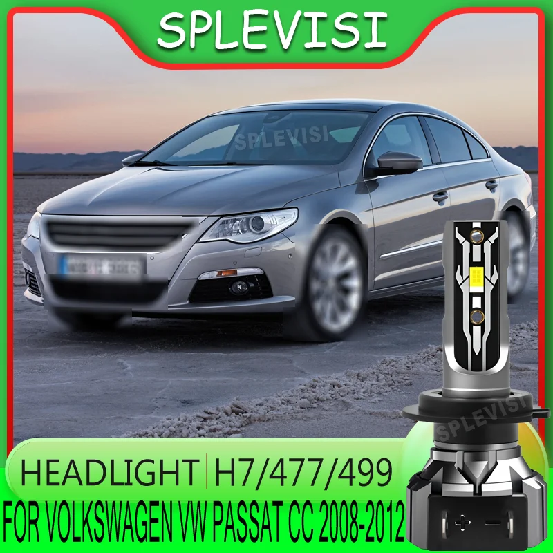 

LED h7/477/499 12v 3 year warranty waterproof IP68 60000 hours lifespan reliable Headlight For Volkswagen VW Passat CC 2008-2012