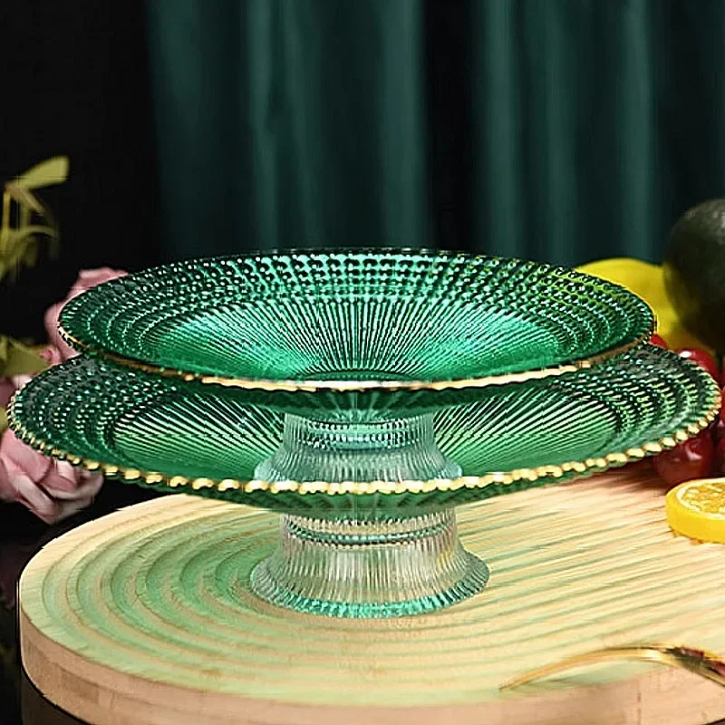 

Kitchen Storage Plates Reusable Containers Washing Tray Plates Advanced Luxury Vassoio Portaoggetti Decoration Accessories