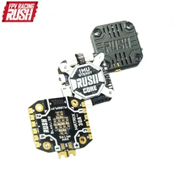 RUSHFPV RUSH F722 CORE MINI wieża sterowanie lotem W/ MATRIX 30A BLHELI32 4 in1 ESC zbiornik 800mW VTX stos dla dronów wyścigowych RC FPV