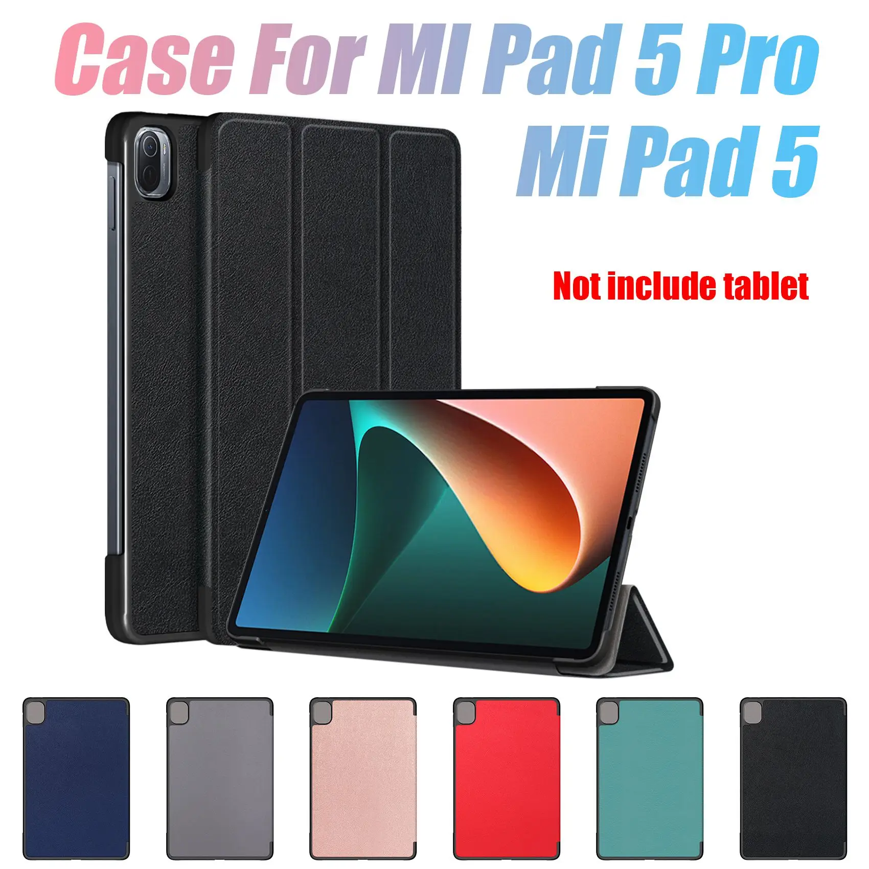 For Xiaomi Mi Pad 5 MI Pad 5 Pro Case 11Inch Tablet Case PU Case Flip Case Tablet Stand for