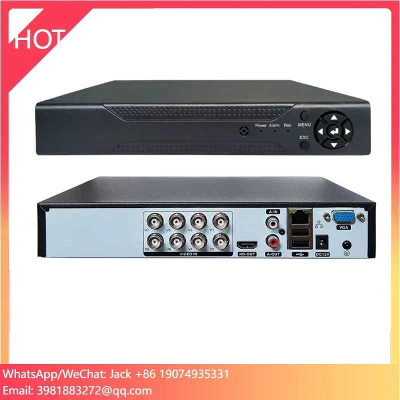 

XMEYE 8 Channel DVR XVR 4K HD 5 In 1 CCTV 8ch H265 TVI Coaxial Audio DVR Video Recorder