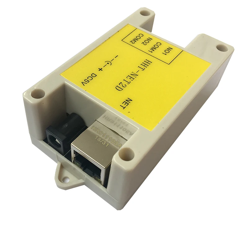 2 way  relay Ethernet TCP/IP relay controller smart home remote switch control delay delay PLC