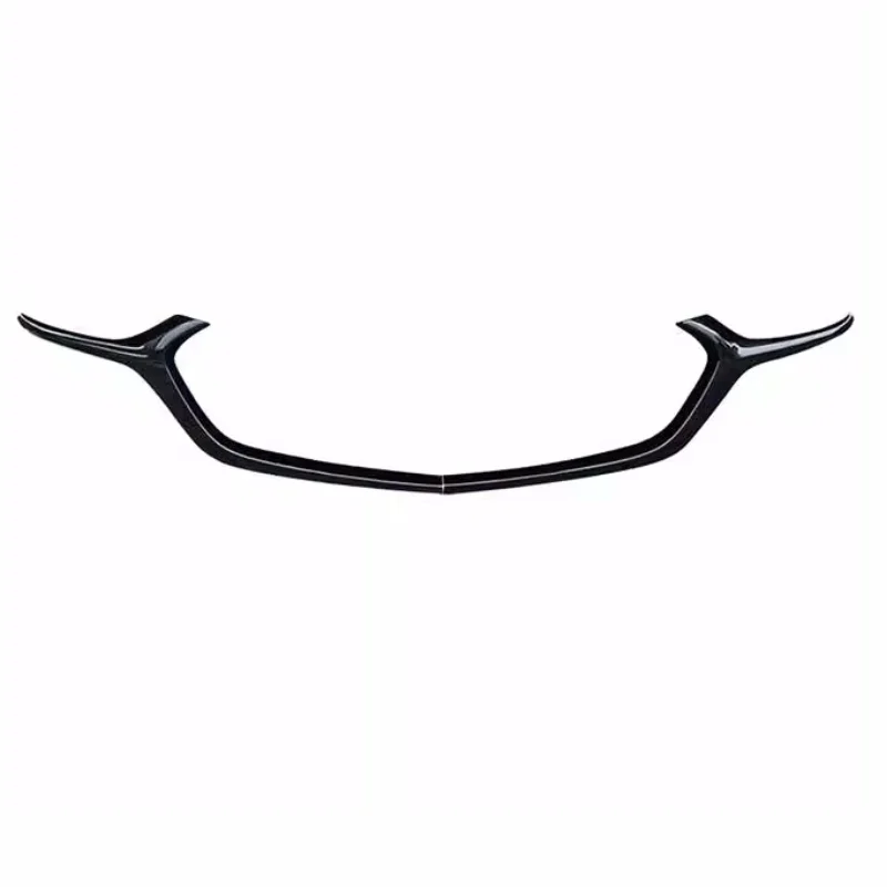 Embellecedor de parrilla de coche negro brillante para Mazda 3 Axela 20-24, máscara modificada, Kit de carrocería embellecedor de rejilla de radiador, accesorios para coche