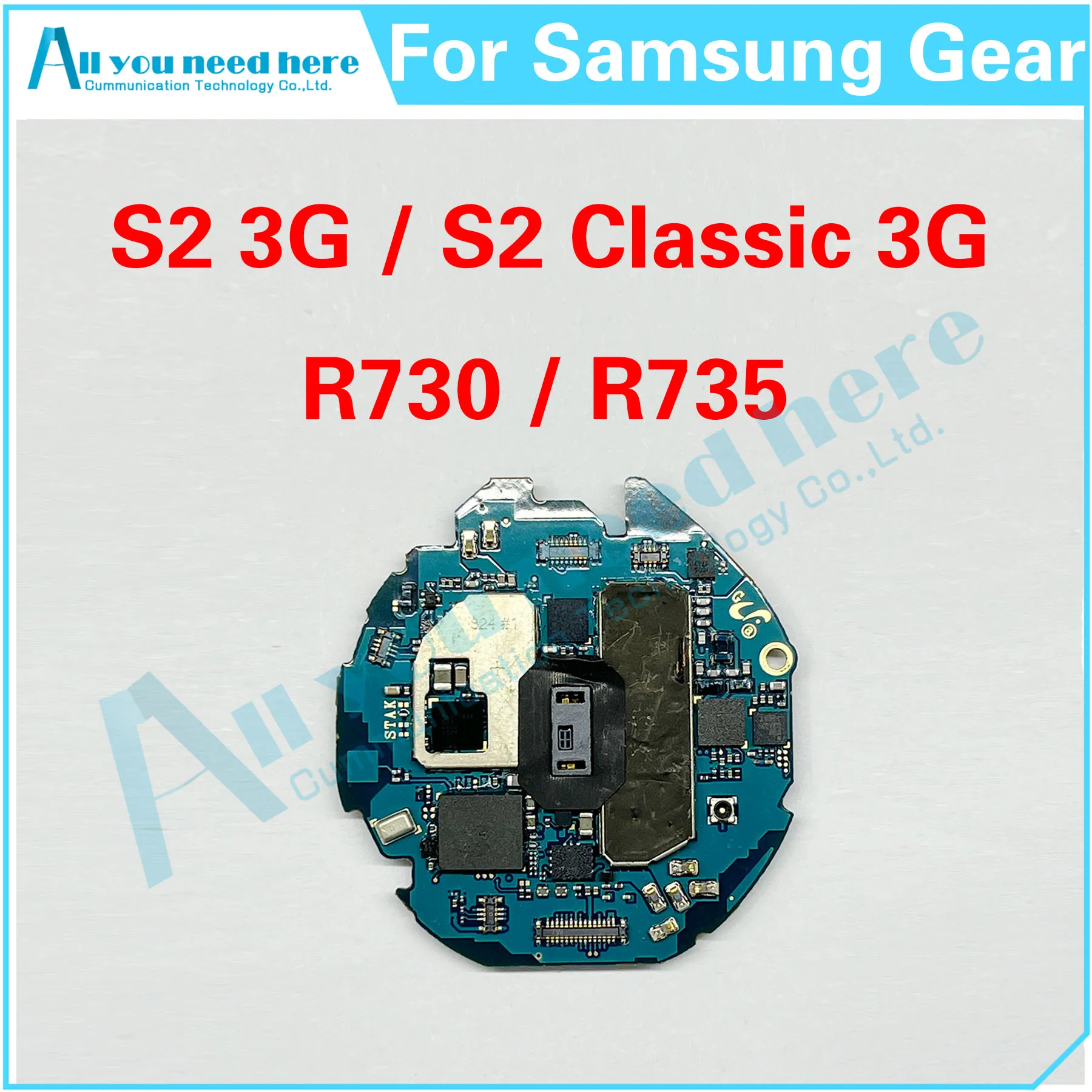For Samsung Gear S2 Classic 3G R730 R730A R735 SM-R730 SM-R735 Mainboard Watch Motherboard Main Board Repair Parts Replacement