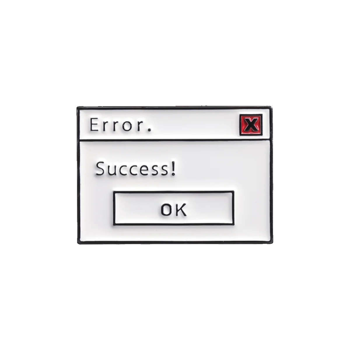 The Window Error Box Enamel Pin That Speaks Every Developer’s Soul