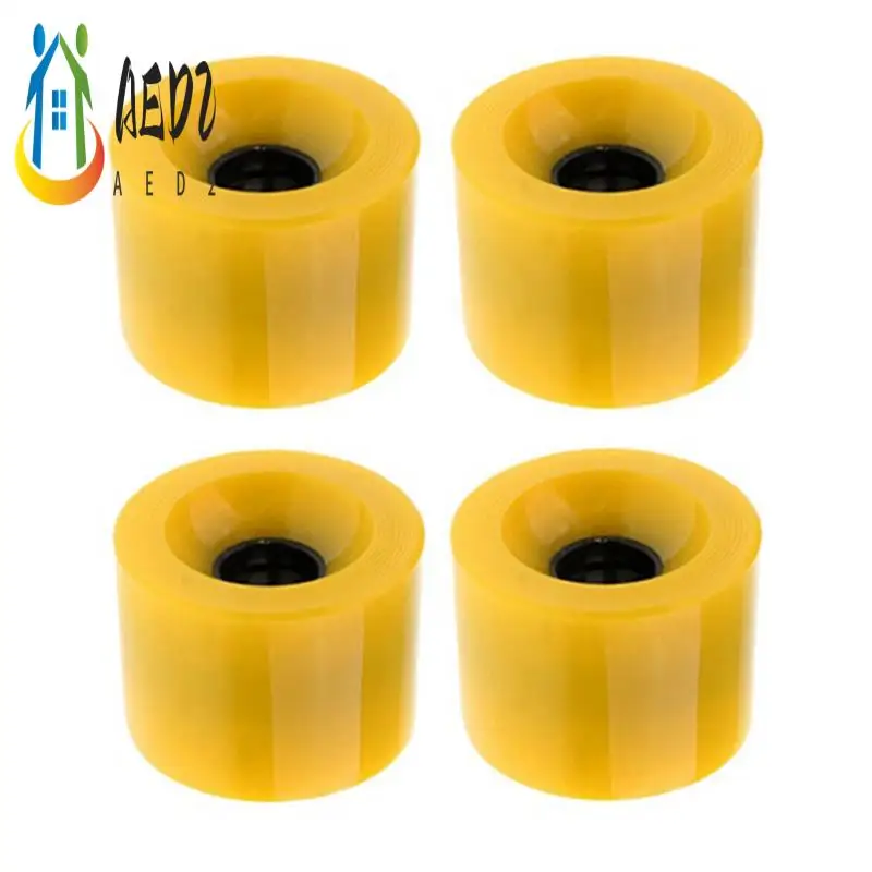 AED2-80A استبدال عجلات لوح التزلج مع محامل Longboard PU عجلات كروزر عجلات الشارع ترقية استبدال