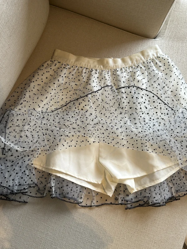 Spring Fashion Double Layered Net Gauze 