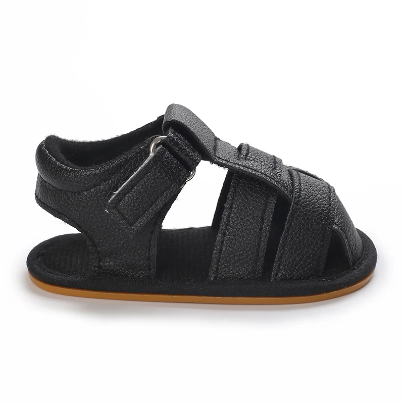 3 colori 0-18M bambino carino sandali estivi in età prescolare Casual suola in gomma morbida antiscivolo scarpe singole scarpe da passeggio per