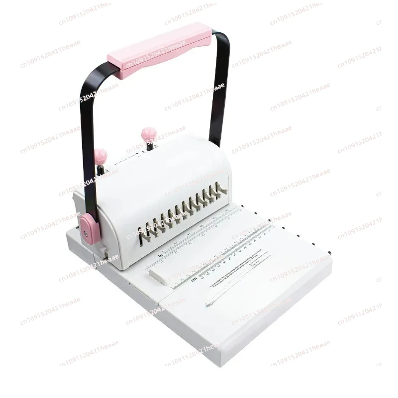 Suitable for Multifunctional Binding Machine Document Bidding Document  Double Coil with A Cutting Knife Punching Machine