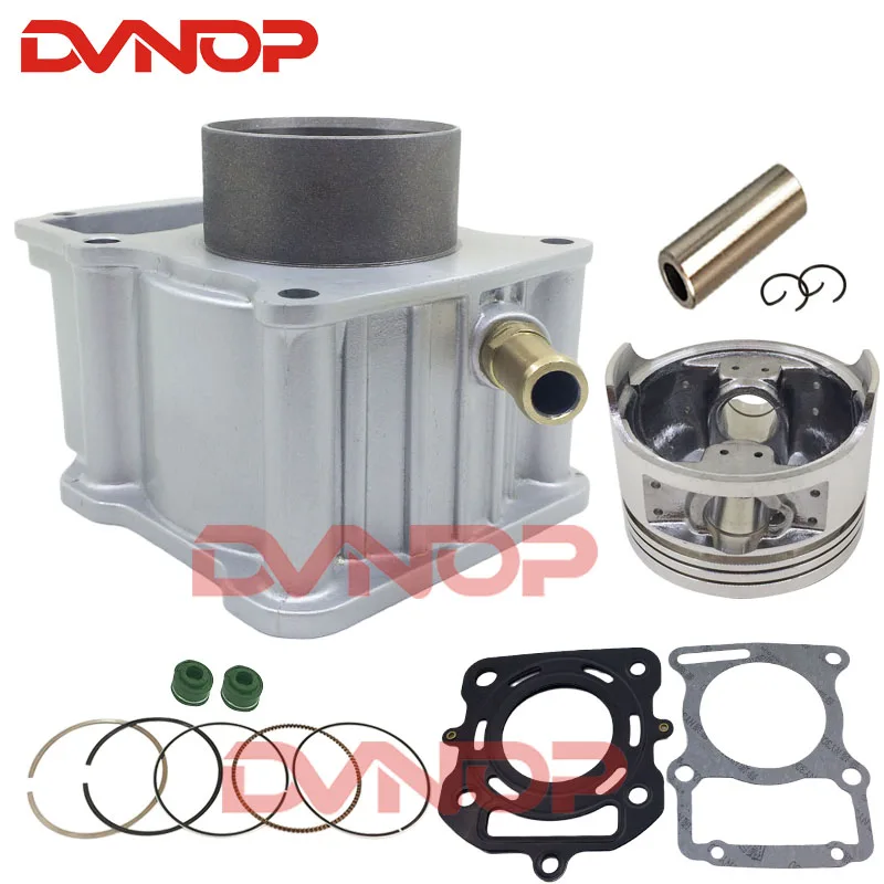 Zespół cylindra motocyklowego chłodzenia wody 63.5mm Pin 15mm dla zongshen CG200 ZS200 CG 200 200cc