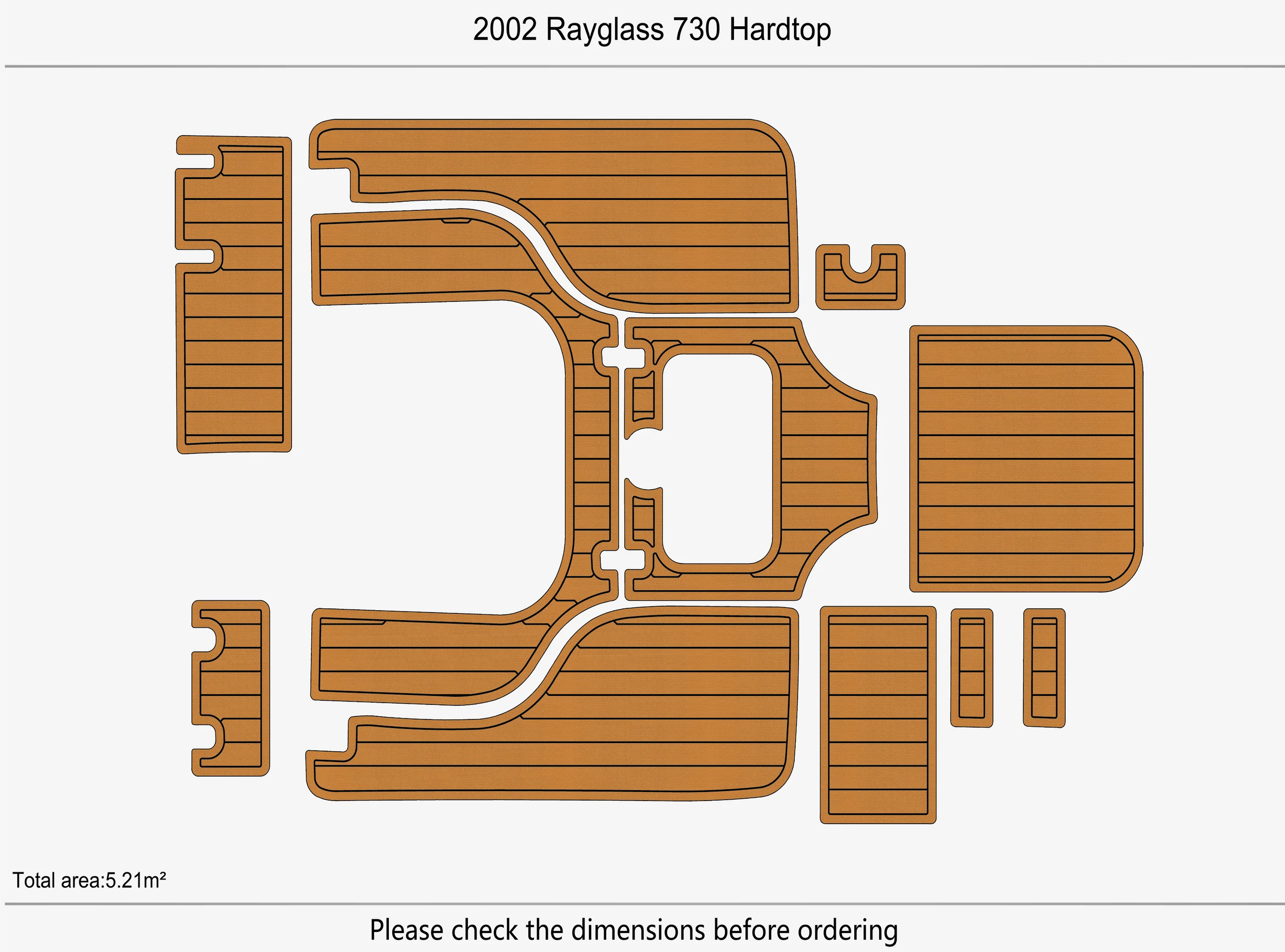 2002 Rayglass 730 Hardtop 1/4