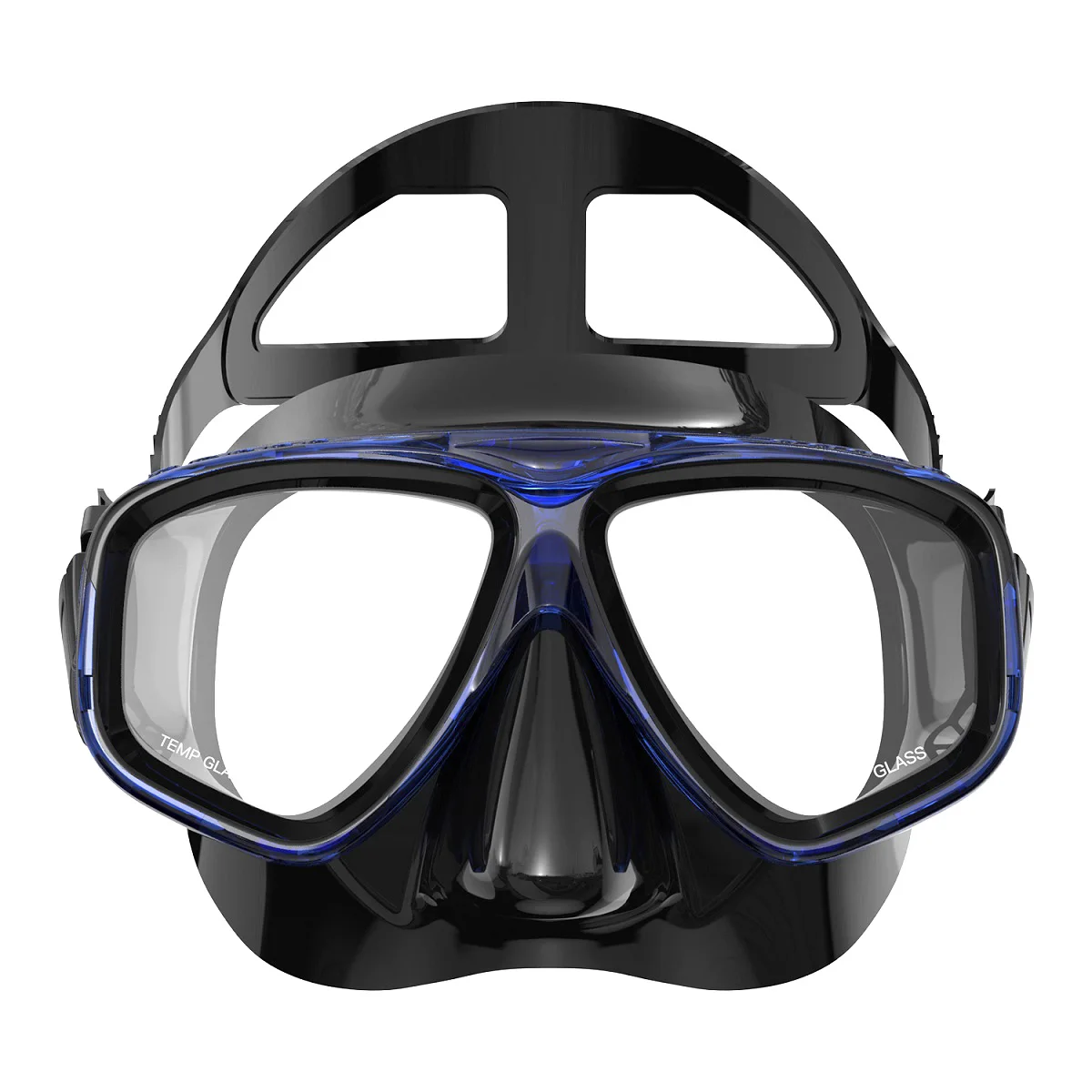 Tauchmaske Optische Kurzsichtigkeit Myopie Tauchglas Tauchschwimmbrille Gehärtete Brille Kurzsichtiges Lesen -1,0 bis -9,0 – Detail 6