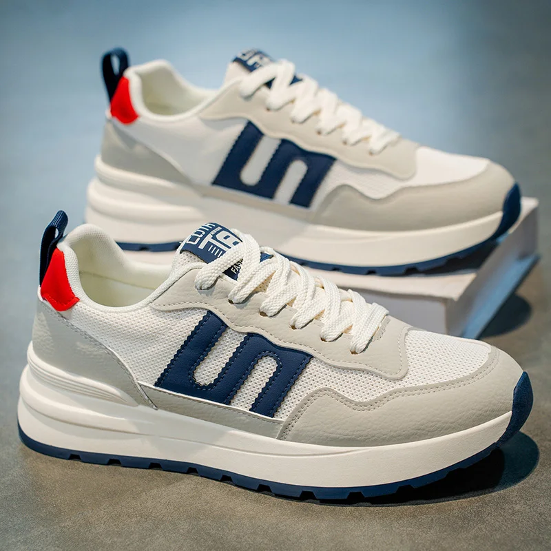 

Men's sneakers four seasons new stinkproof breathable soft sole outdoor casual running shoes fashion student joker sports shoes