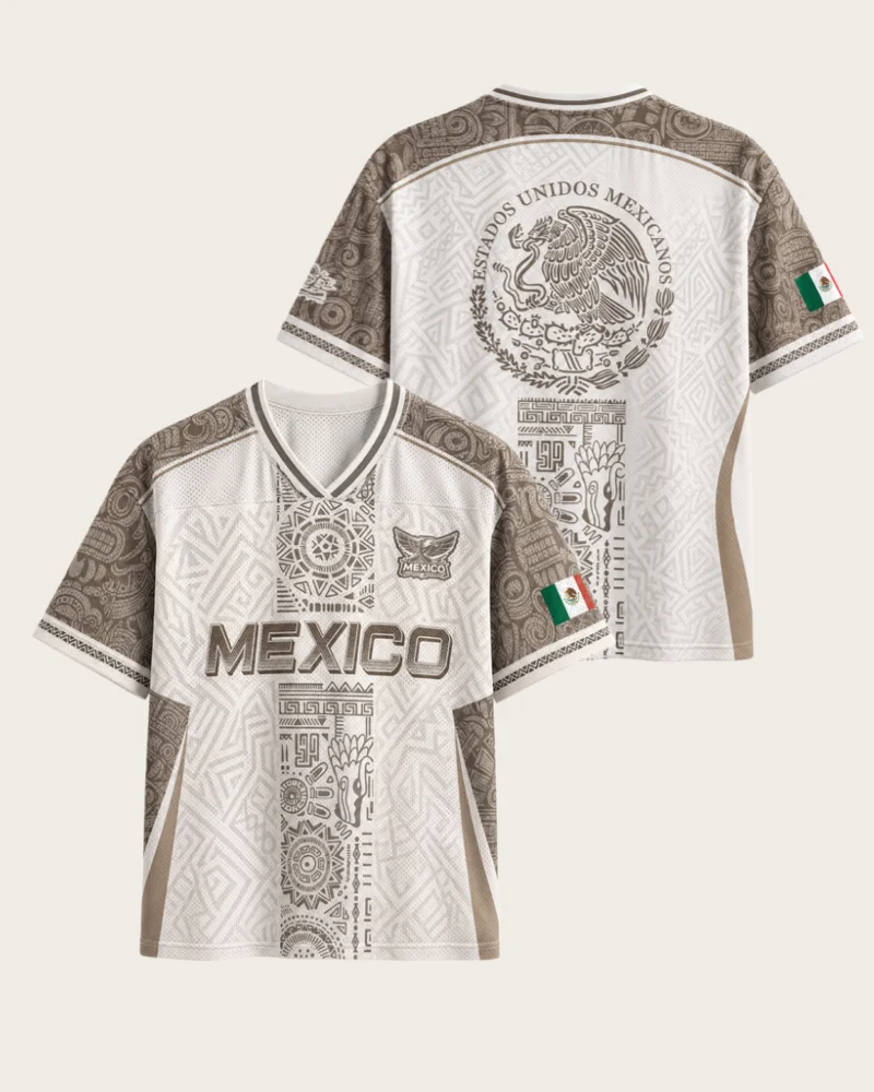 Mexican Maya Totem Eagle 3D Printed Baseball Jacket Men's and Women's Loose Breathable Mesh Support Short Sleeves