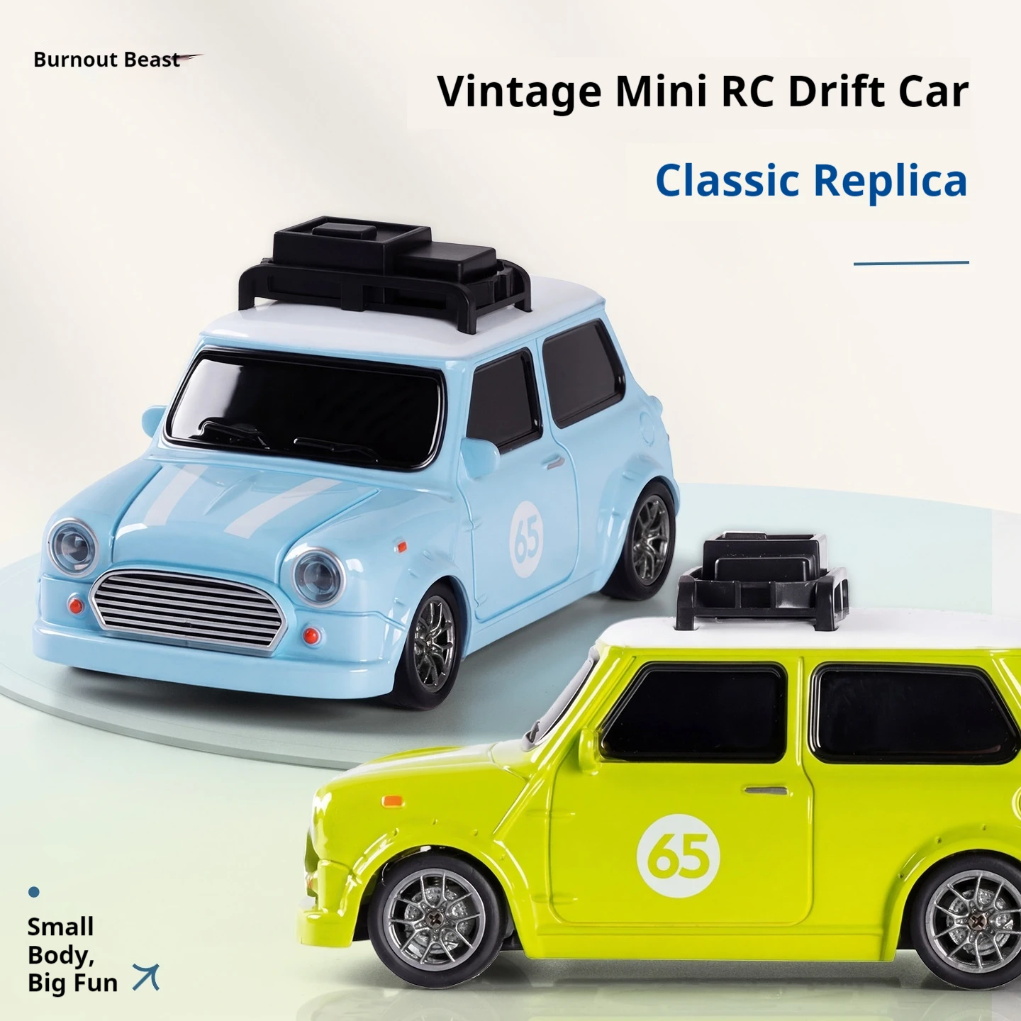 

1：43 Mini Rc Drift Car Tractor Head Proportional Throttle Steering Vintage Simulation Racing Car Desktop Toy Adult Hobby Toy