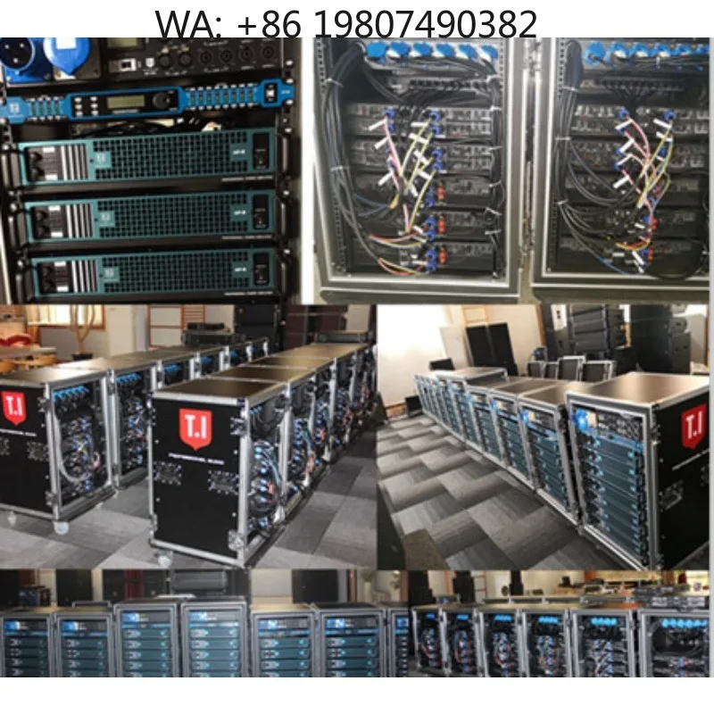 

600Wx2 Digital DSP Amplifier with Processor Professional for Line Array