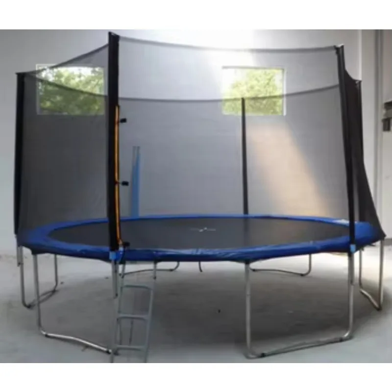 New Design Round Outdoor High Quality Trampoline For Kids Fitness Elastic Stable Durable