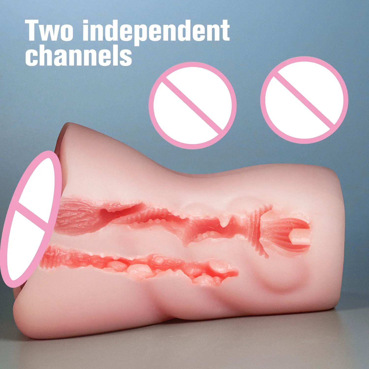 Sexe réel vagin chatte mâle masturbateur Oral léchage Anal cul Masturbation tasse jeux pour adultes produits érotiques jouets sexuels pour hommes 18 +