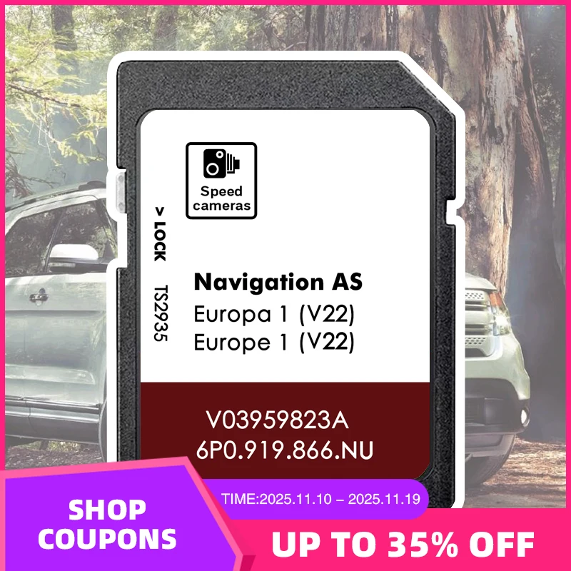 

Navi Navigation 2025 for Seat Leon AS V22 SD Map Cards MIB2 Europe Fast Delivey with Anti Fog Reaview Stickers