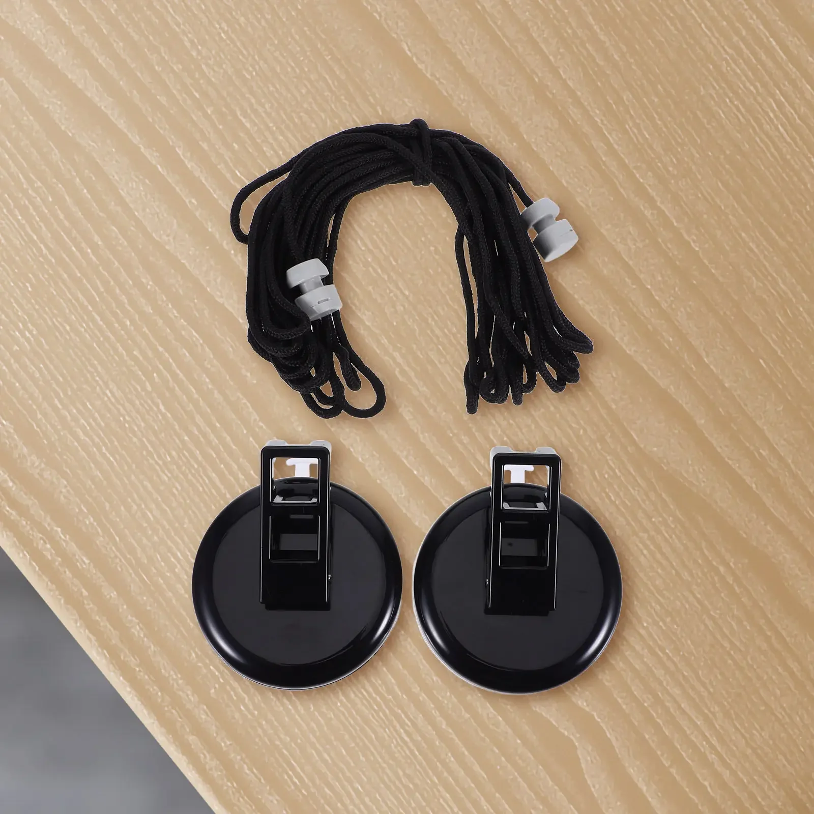 1Set Retractable Clothesline Heavy Duty Thickened Rope Suction Cup Mount Portable Indoor Outdoor Balcony Camping Travel Laundry