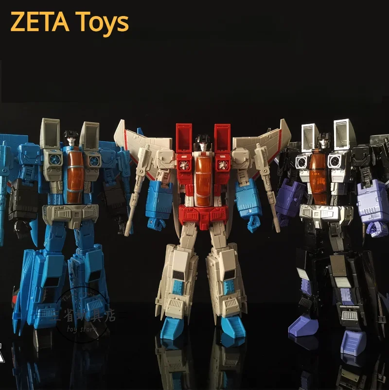 

ZETA Toys Transoformation G1 EX-15 Starscream EX-16 Thundercracker EX-17 Skywarp Seekers MP Scale KO MP11 Action Figure