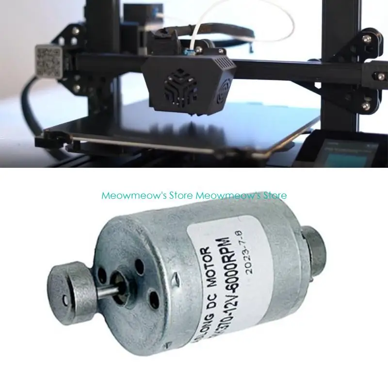 

W91A Мощный вибрационный двигатель постоянного тока 12 В для мощного электрического вибрационного двигателя с двойными колесами,