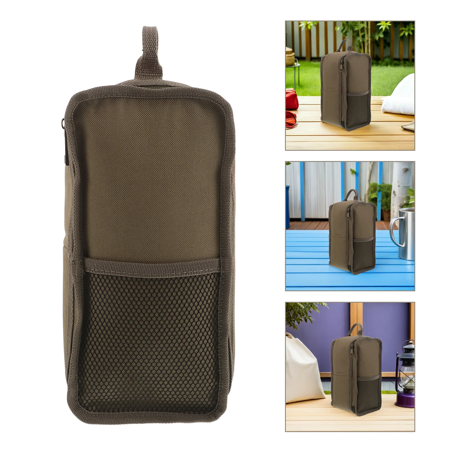 

Outdoor Lantern Bag Heavy Duty Waterproof Portable Storage Case Camping Hiking Light Carrying Organizer