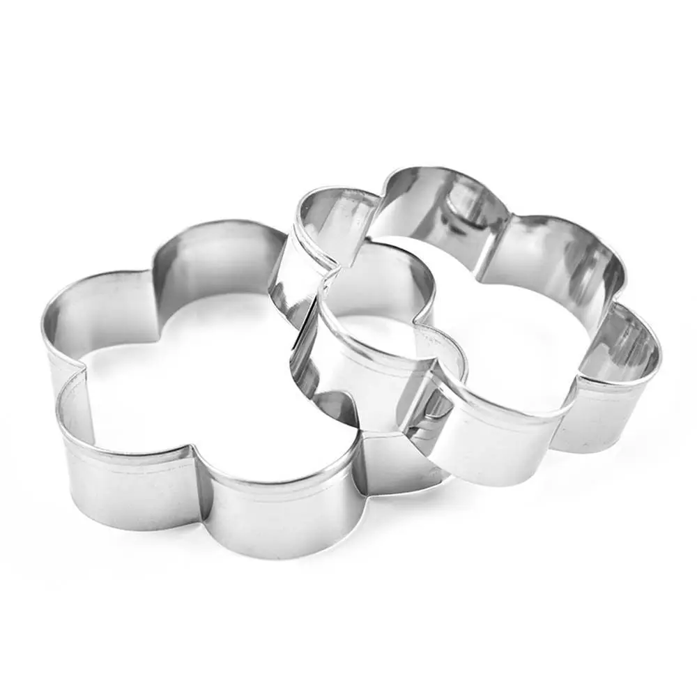 Fried Egg 5 Pcs/set Heart&Star Shape Pastry Cutter Fondant Tools Cooking Tools Cookie Cutter Biscuit Moulds Baking Mold