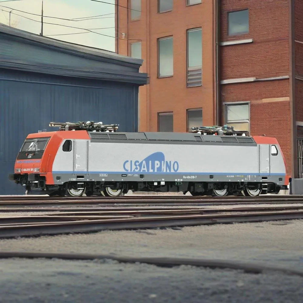 N 1/160 Model Train RE484 Electric Locomotive 7560017/7570017 DC/DCC Selectable Railway Train A Toy Gift for Boys